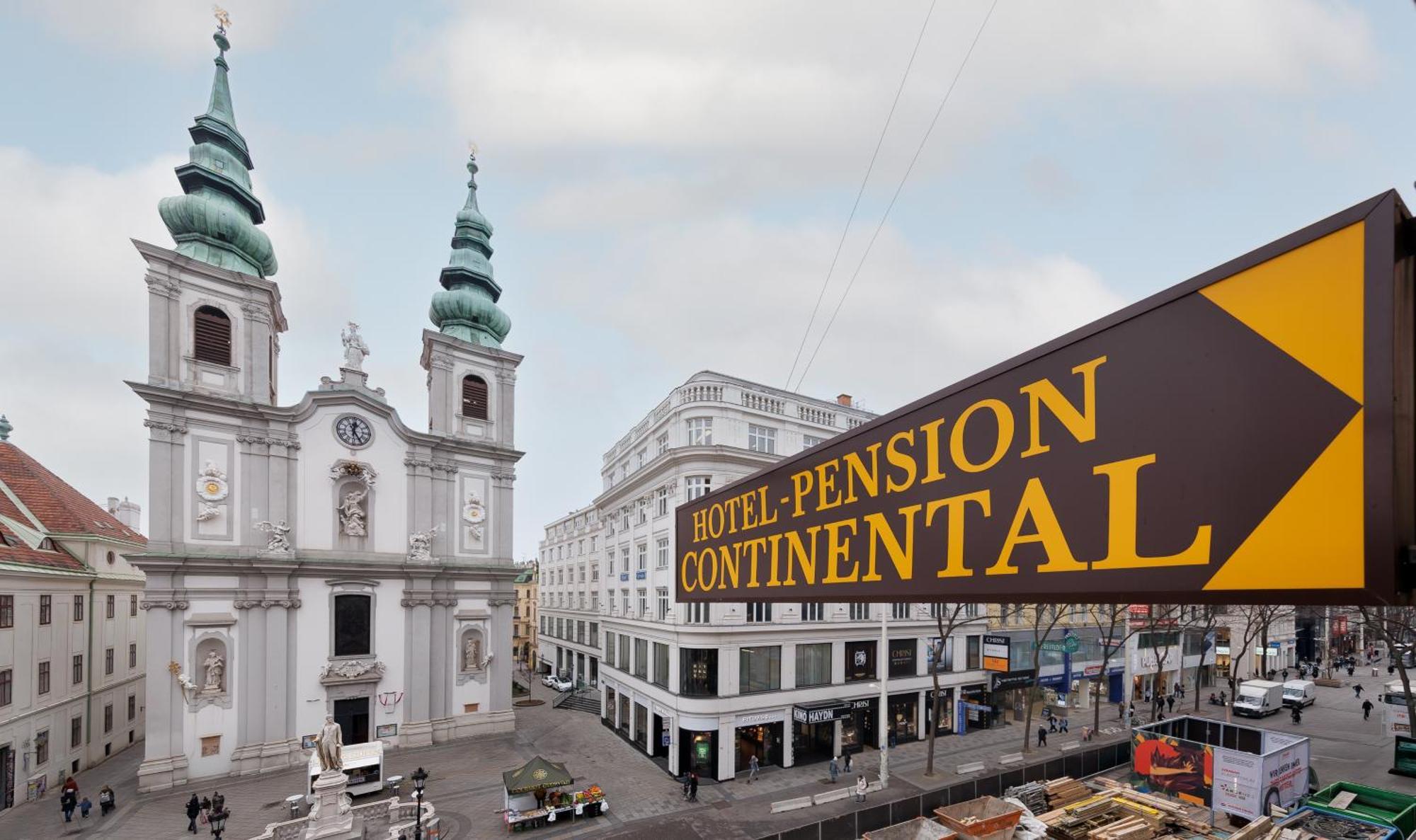 Continental Hotel-Pension Vienna Exterior photo